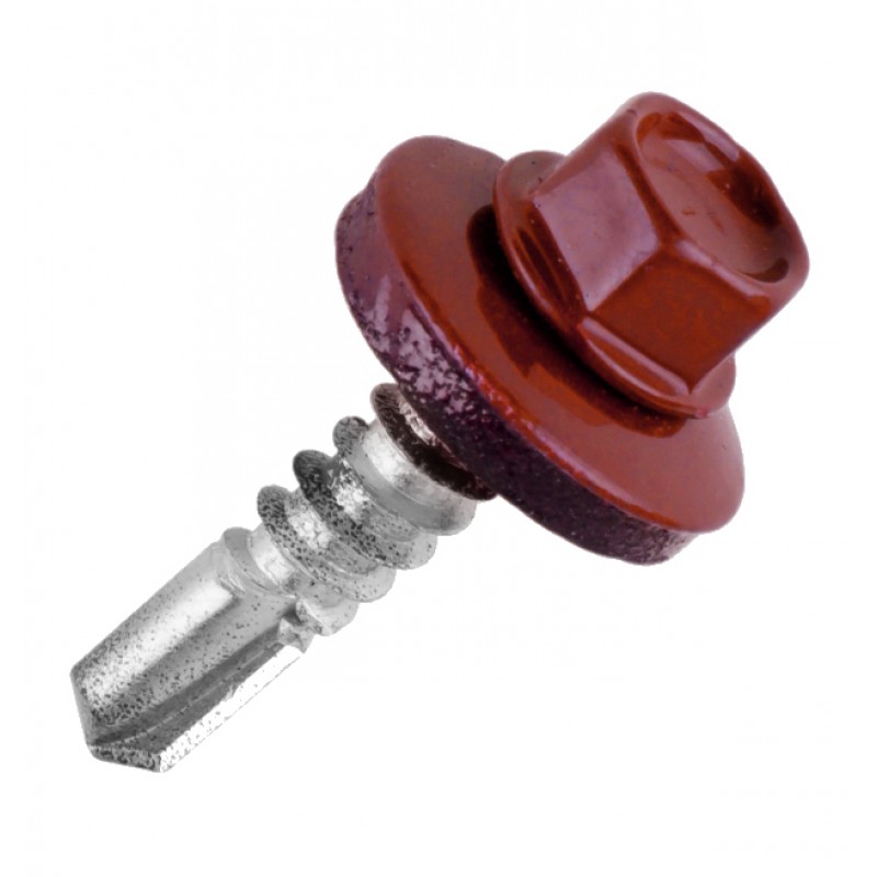 Саморез 4,8х19 ROOFRetail RAL3005 (красное вино)