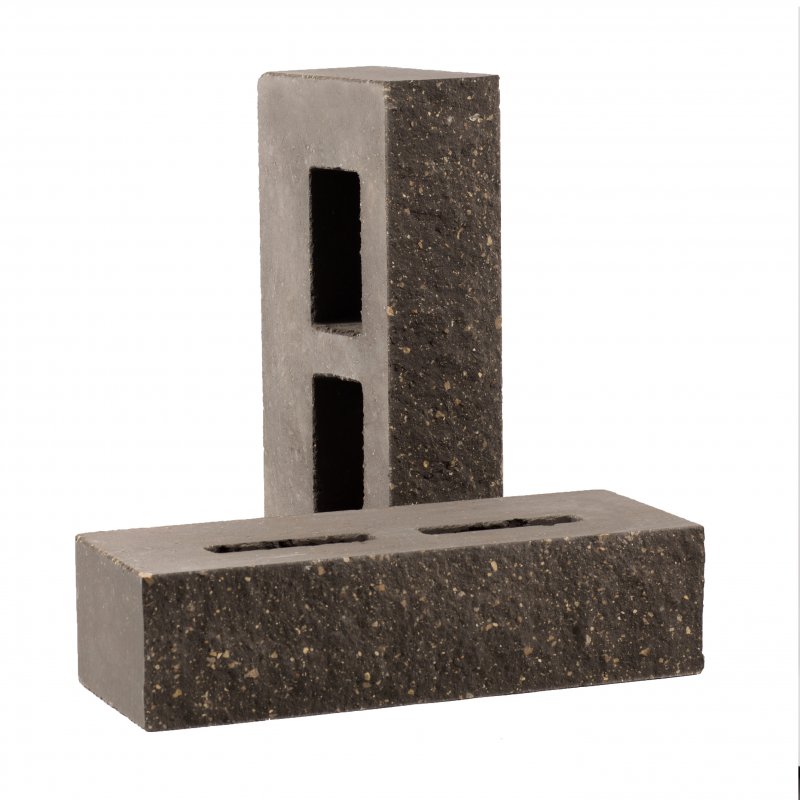 Кирпич стандартный пустотелый фактурный графит 1КБОЛ-МЦП-25.12.6,5-к-СТБ 1008-95 Арт. КСПФ6, РБ