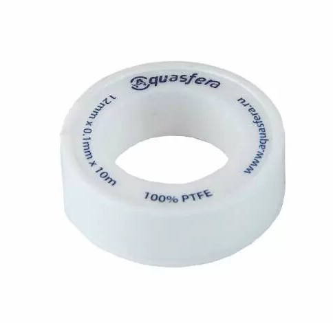 Лента ФУМ катушка 12ммх0,1ммх10м PTFE вода 6020 Aquasfera