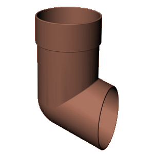 Docke DACHA Наконечник 80 мм (Светло-коричневый), РФ