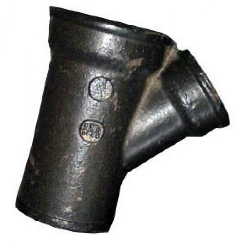 Тройник косой чугунный 150х100х45, Россия