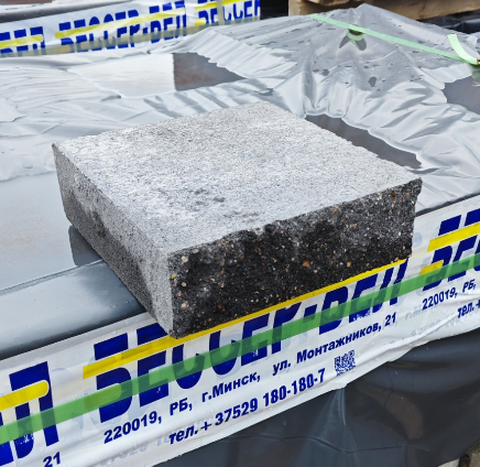 1ПБ19,5.19.6-П  кол.F150  ЧерныйПлита облицовочная бетонная