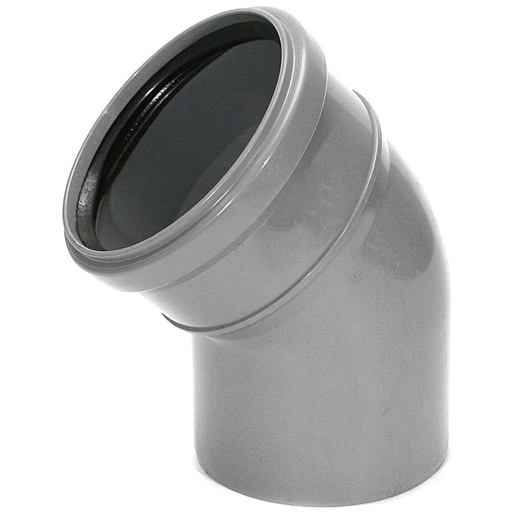 Отвод РР-Н Ostendorf сер б/н Дн110х67,5 Ostendorf, Германия