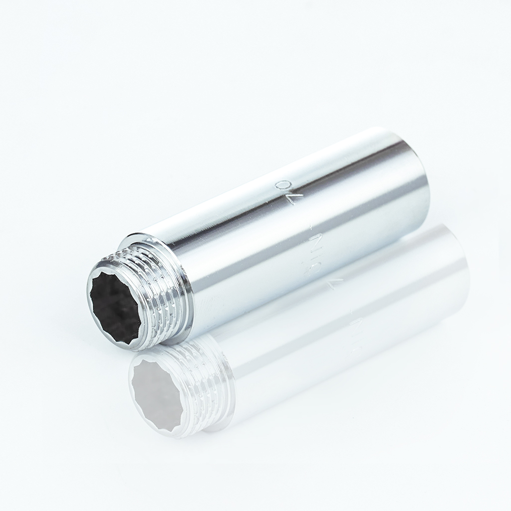 Удлинитель лат Ду15 м/р L=50мм хром Aquasfera 9031-05