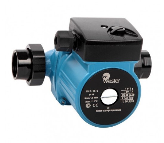 НАСОС ЦИРКУЛЯЦИОННЫЙ Wester WCP 25-60G (с гайками)