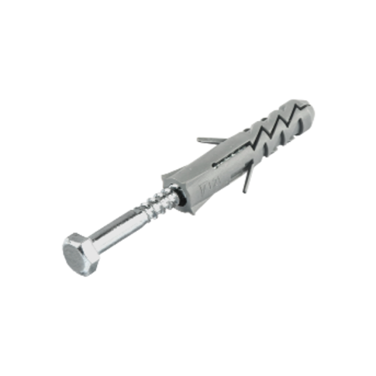 Шуруп с шестигранной головкой D6х60/10х50 с дюбелем