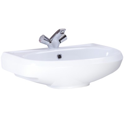 Умывальник Вест 57 3/вел 1/отв б/к Santeri 1.3111.8.S00.11B.0