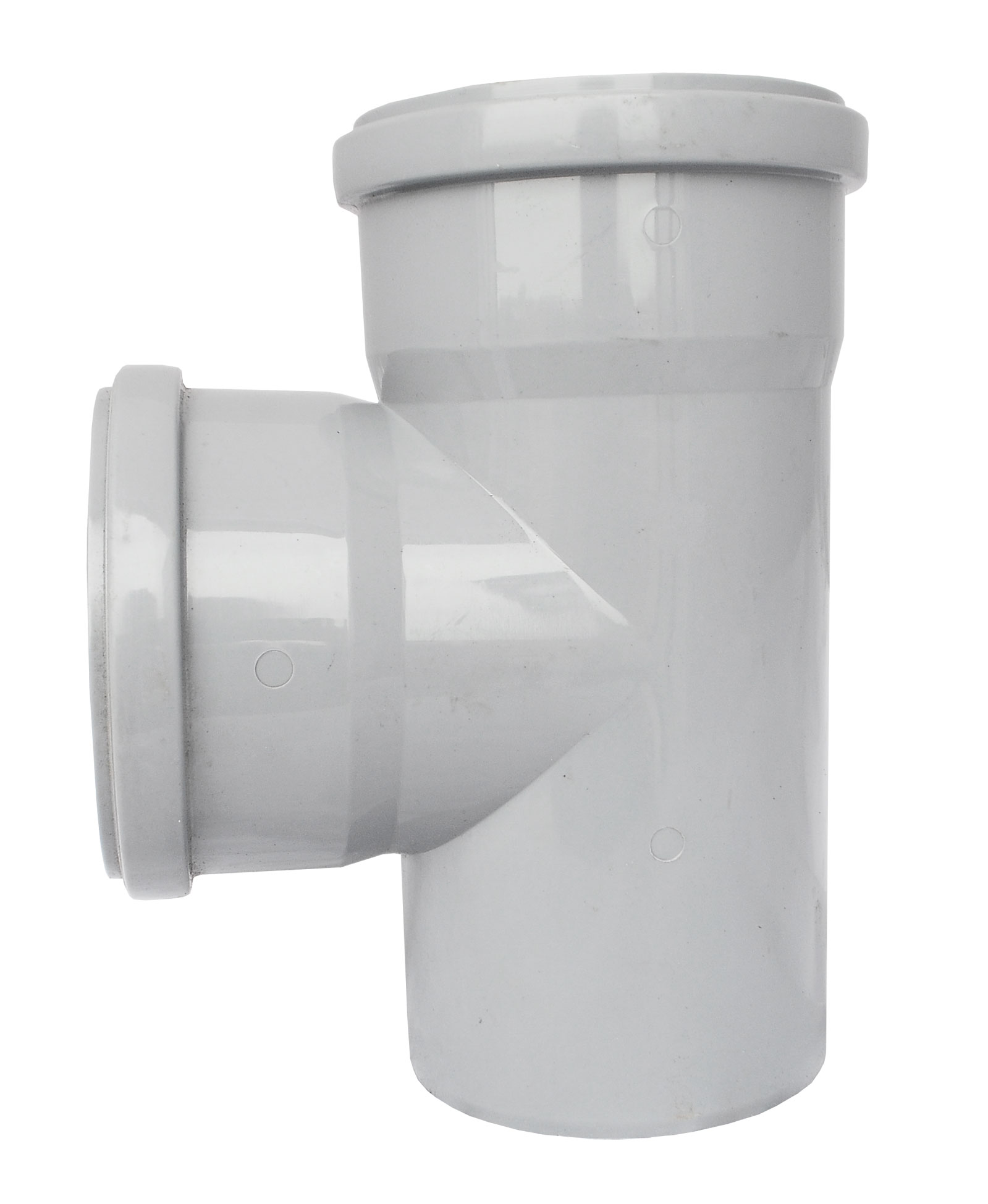 Тройник РР-Н серый б/н Д110х110х87.5 б/нап, Россия