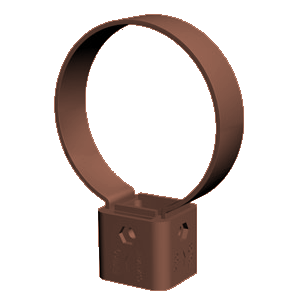 Docke DACHA Хомут Универсальный 80 мм (Светло-коричневый), РФ