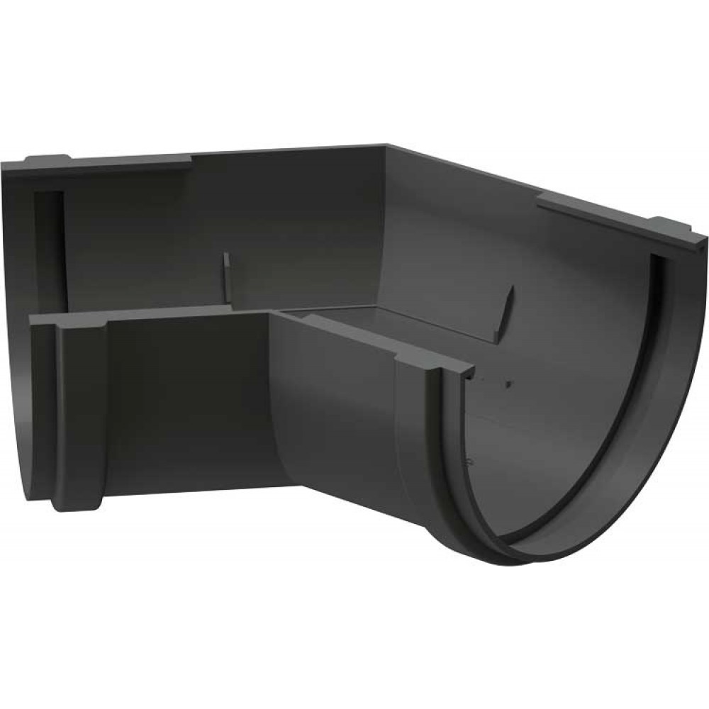 Döcke PREMIUM Угловой элемент 135˚ (Графит)