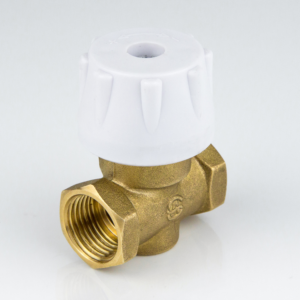 Кран двойной регулировки муфтовый Ду 15 Ру10 (аналог КРДП) Aquasfera 1060-01