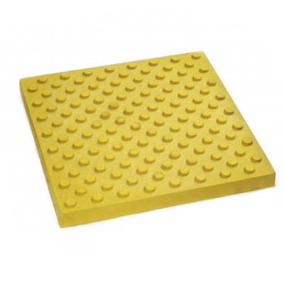 Плиты тактильные бетонные с усеченным конусом 40х40х5