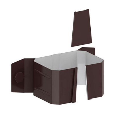 Держатель трубы 76х102(на дерево)(ПЛ-02-8017-0,5)Р