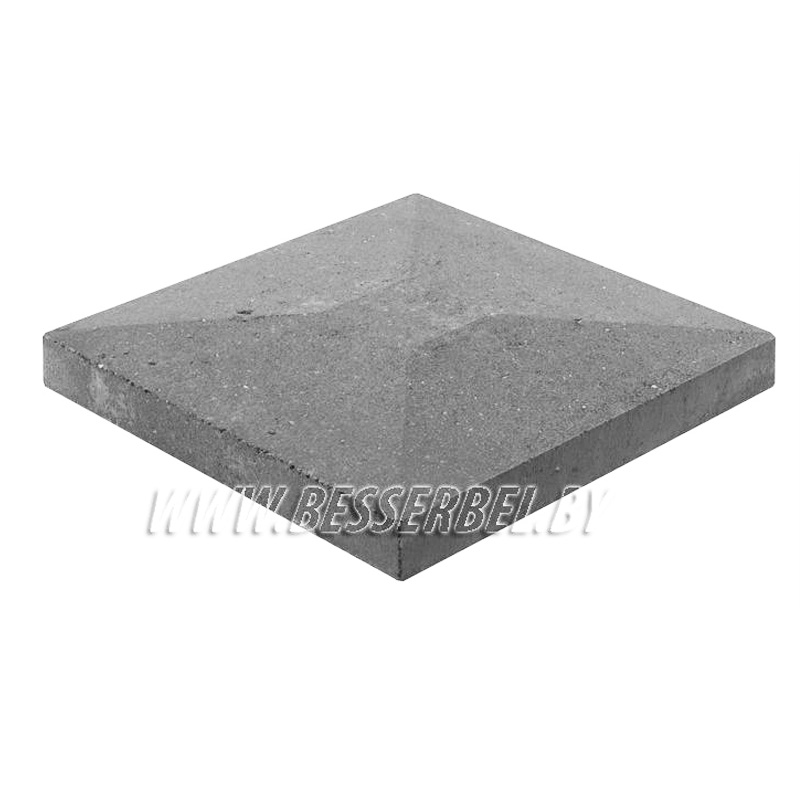 1КБНЛ-МЦС-25 Серый Камень бетонный накрывочный