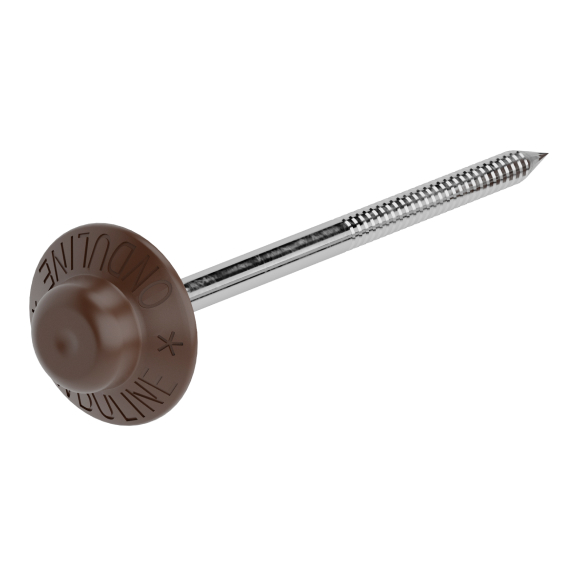 Гвоздь кровельный Ондулин коричневый, Россия